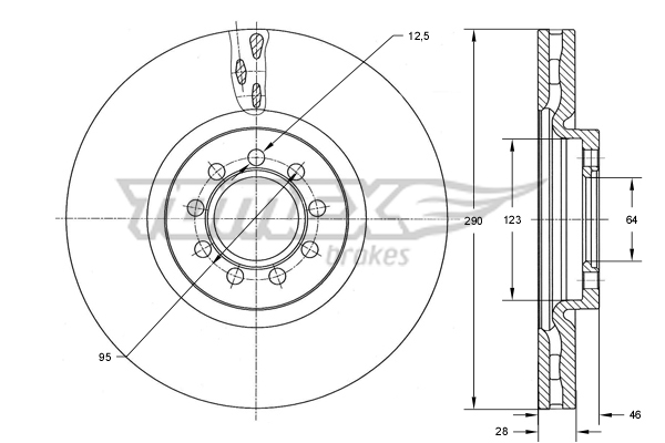 TOMEX Brakes TX 73-40...